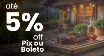 até 5% off pix ou boleto