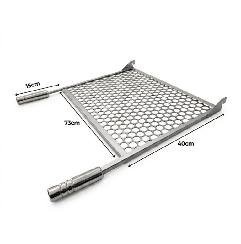 Grelha Moeda Grande para Suporte L – 73 × 20 cm.